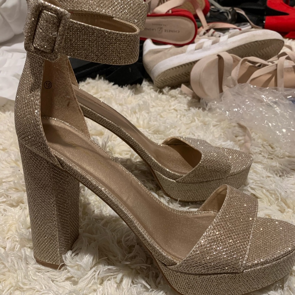 Gold Heels